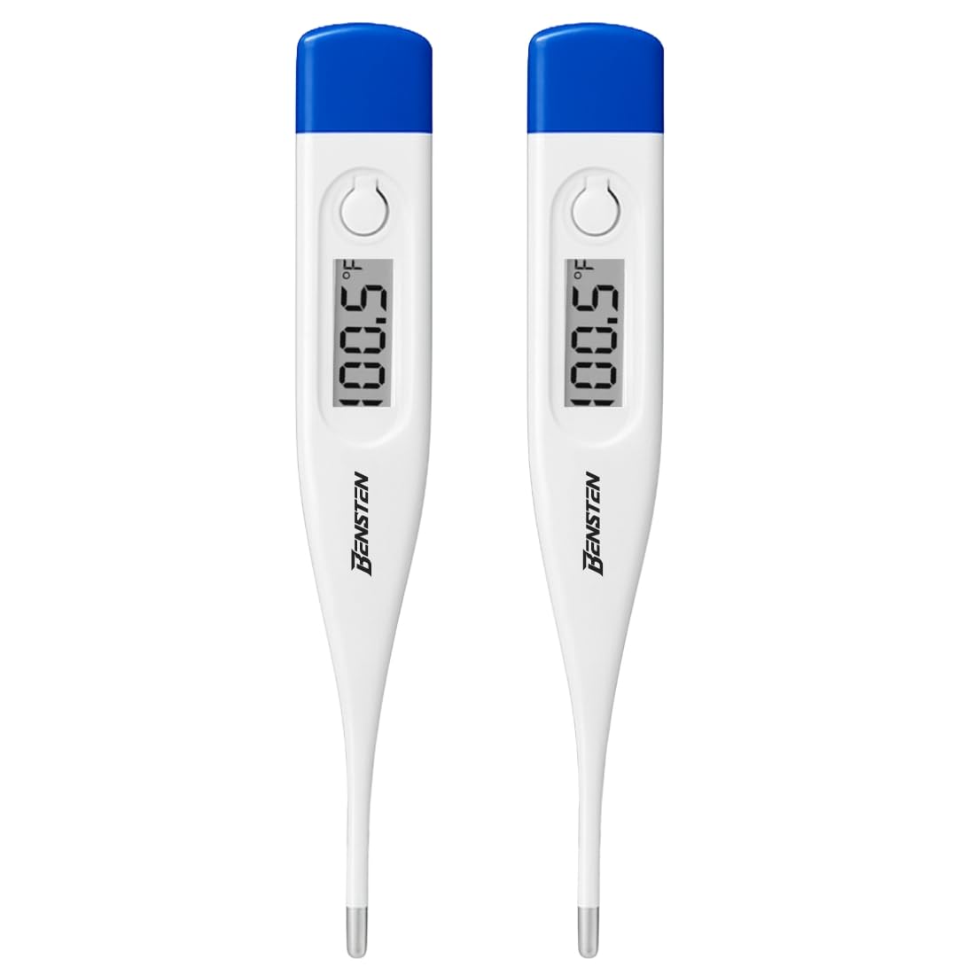 Digital Thermometer Pack of 2 for Home Use | Oral Body Thermometer with Clear Display