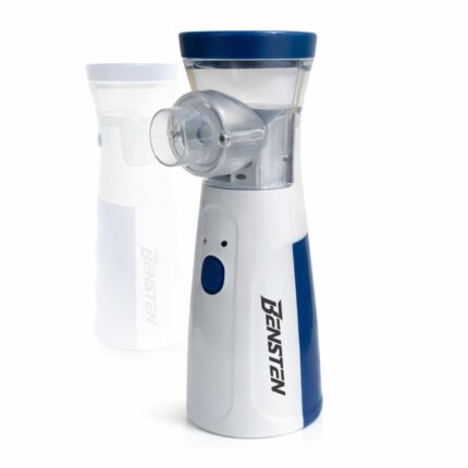Portable Mesh Nebulizer for Home Use | Rechargeable Handheld Mist Inhaler with Mask