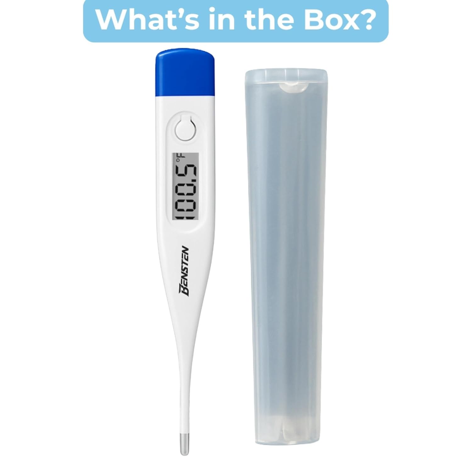 Digital Thermometer Pack of 2 for Home Use | Oral Body Thermometer with Clear Display - Image 6