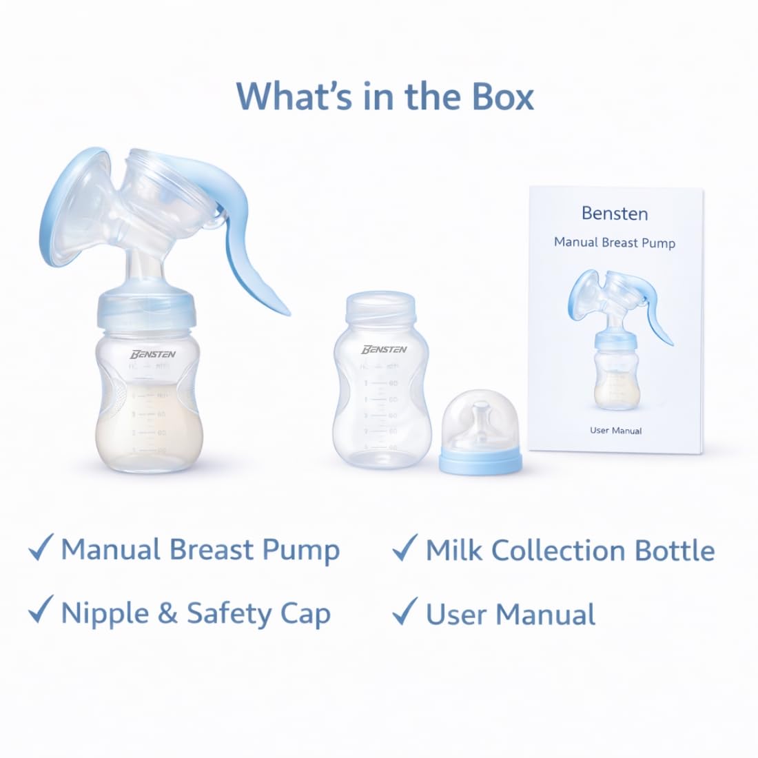 Manual Breast Pump for Breastfeeding | Breast Milk Pump for Mothers - Image 3